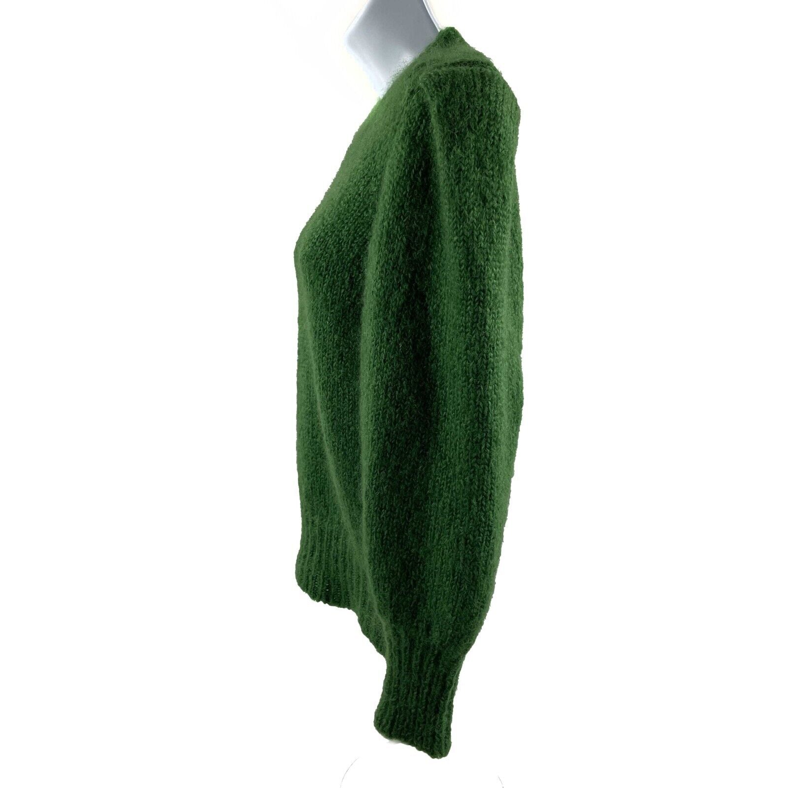 Isabel Marant Emma Knit Wool Sweater - Green XS (Size 34) | Women's Casual Winter Pullover for Office & Weekend Outfits