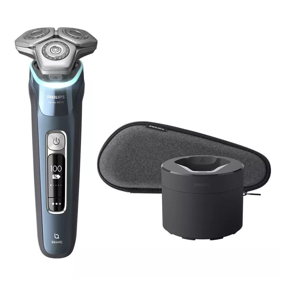 Philips Series 9000 S9982/50 Wet & Dry Electric Shaver for Men - Rechargeable Cordless Razor with Precision Blades for Smooth Shaving at Home or Travel