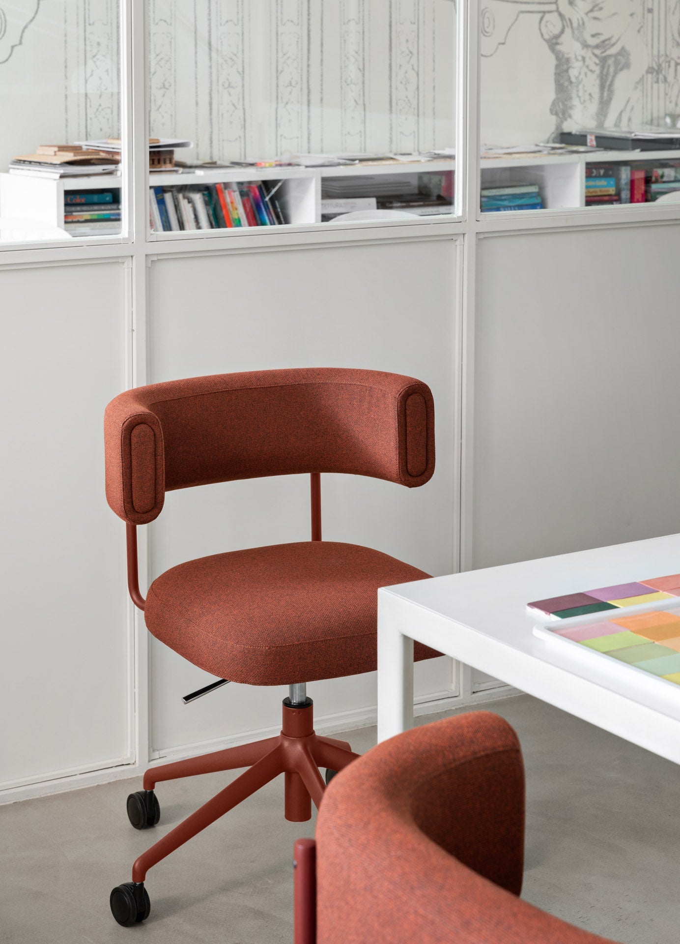 Midj Amelie DP TS Ergonomic Office Chair - Adjustable Height & Lumbar Support for Home & Workspace Comfort