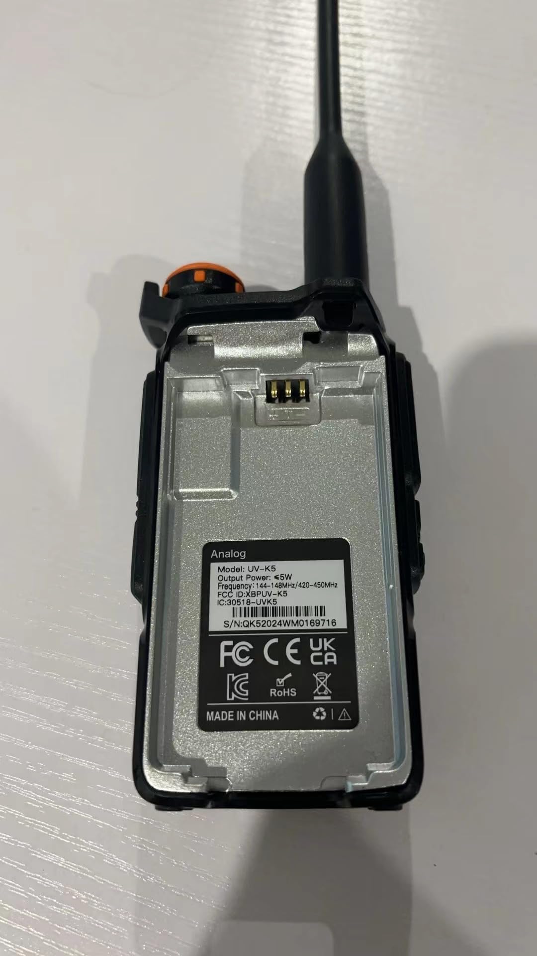 Quansheng UV-K5 Dual Band VHF UHF Ham Radio - Long Range Walkie Talkies with Type-C Rechargeable Battery, AM/FM/DTMF, LED Flashlight - Perfect for Field Communication, Survival, Biking, Hiking & Camping Adventures