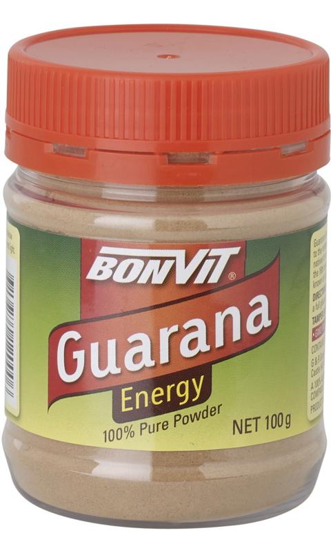Bonvit Guarana Energy Powder - Natural Caffeine Boost for Workouts, Focus & Energy - Vegan & Gluten-Free Supplement for Athletes, Students & Busy Professionals