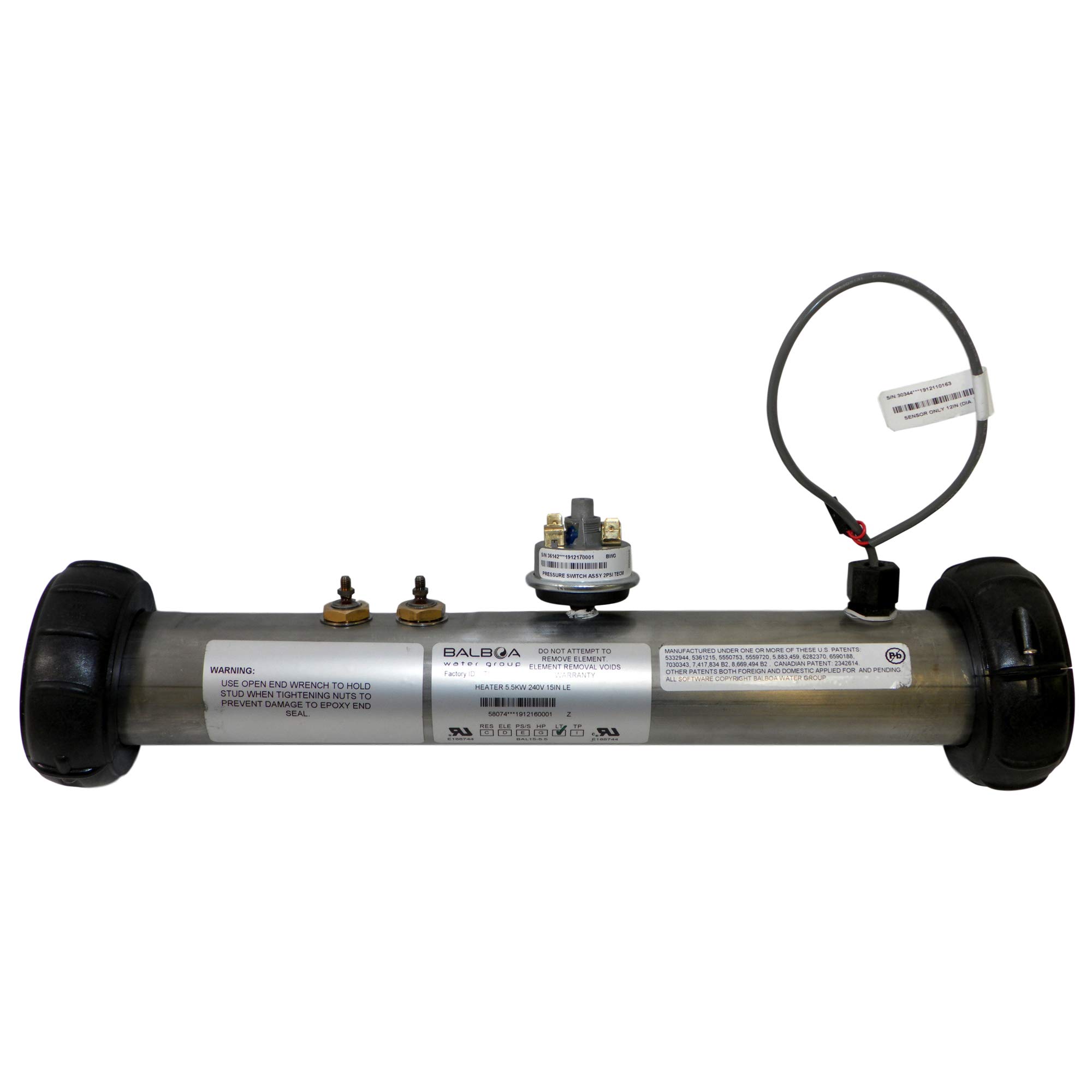 Balboa Water BB58031 240V 4KW BB52589 Spa Flow Heater System for Hot Tubs & Swim Spas – Efficient Heating Solution for Relaxation and Hydrotherapy