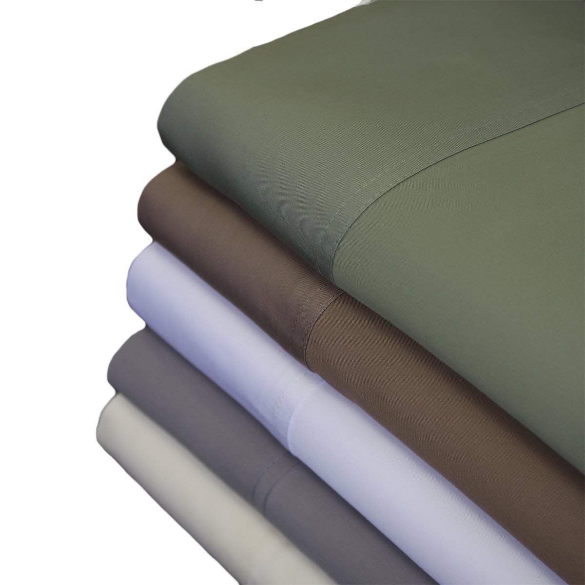 Premium 300-Thread-Count 100% Tencel Lyocell 4-Piece Queen Bed Sheet Set in Teal - Soft, Breathable & Eco-Friendly Bedding for All-Season Comfort