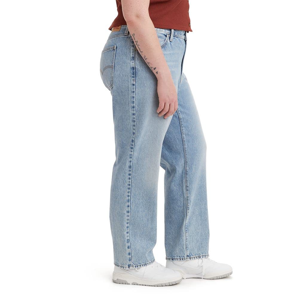 Levi's Women's 94 Baggy Jeans - High Waist Loose Fit Denim Pants for Casual Wear & Street Style Outfits