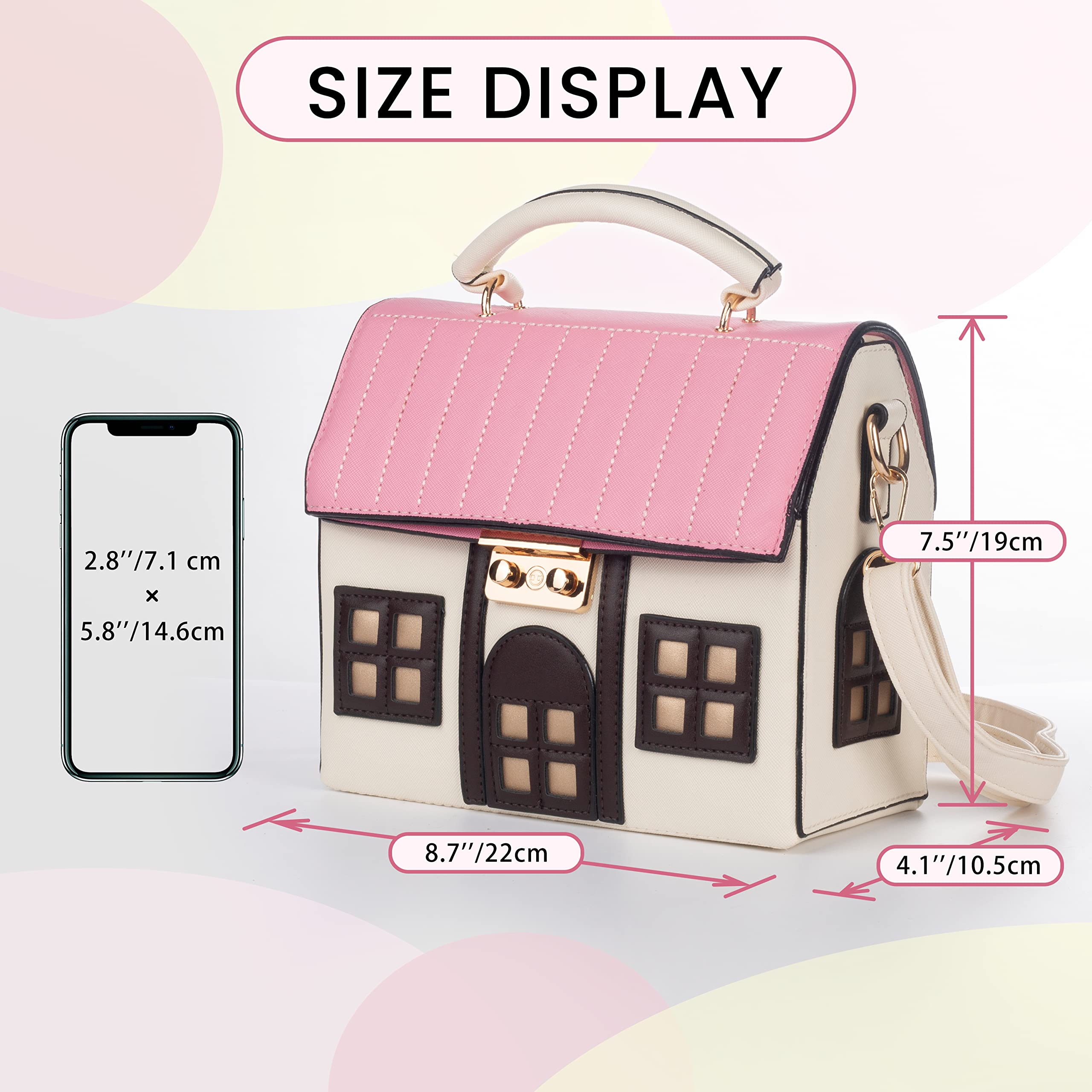 Stylish PU Leather Crossbody Bag for Women - Trendy Shoulder Purse & Messenger Handbag - Perfect for Daily Use, Travel & Shopping