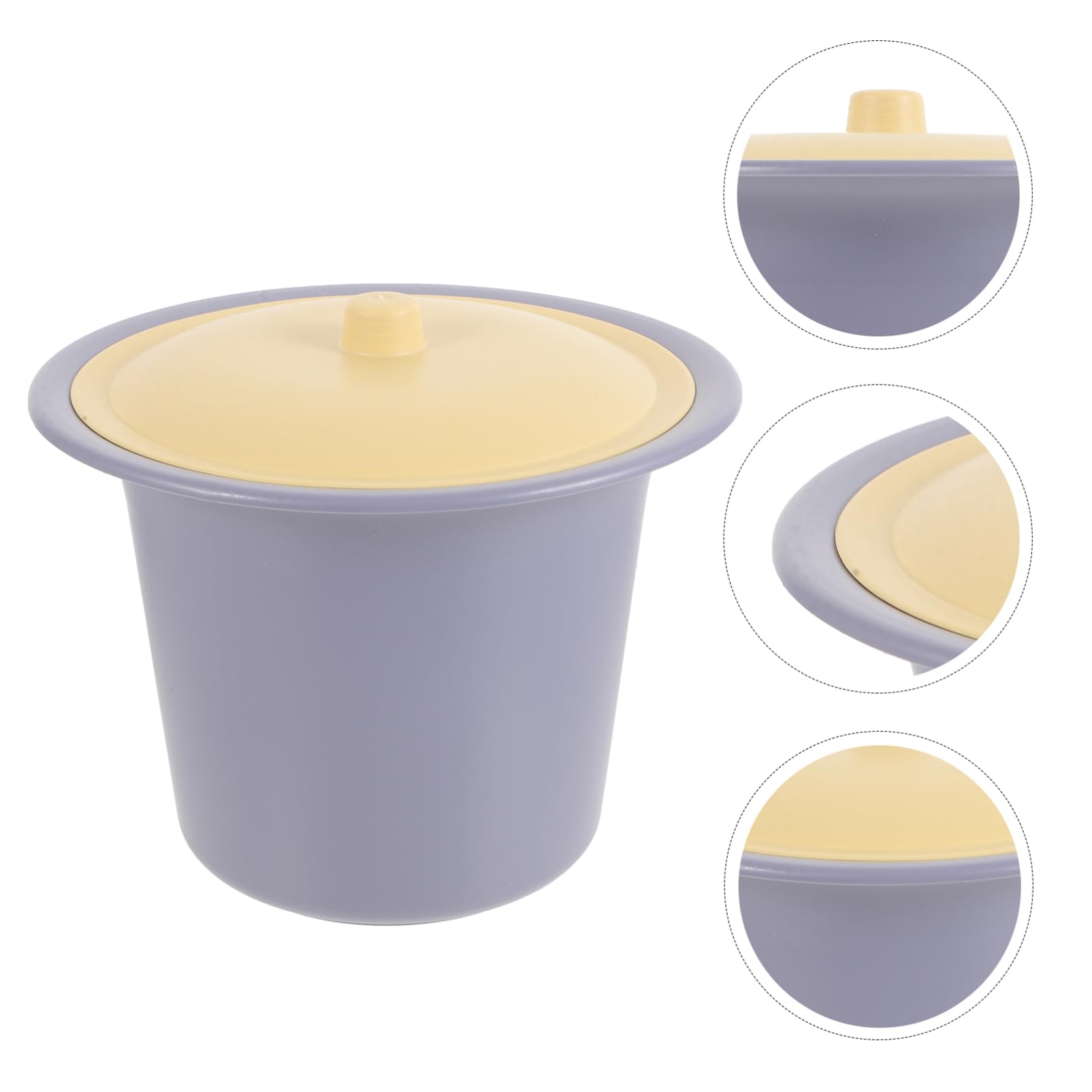 Portable Plastic Urinal Pot - MAGICLULU Chamber Pot, Spittoon & Toilet for Home, Travel & Emergency Use | Compact Urine Storage Bucket for Bedridden Patients, Camping & Outdoor Activities