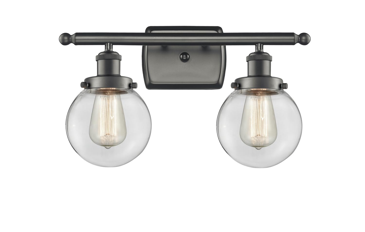 Ballston Collection Bronze/Dark Finish Transitional LED Bath Vanity with 6-LED Lights - Modern Bathroom Lighting for Home Renovation & Spa-Style Retreats
