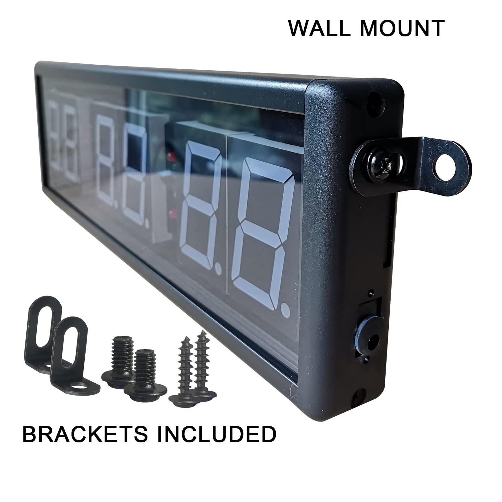 Digital Countdown Timer with Large Display - Remote Control for Positive to Negative Time Tracking in Minutes & Seconds | Perfect for Workouts, Cooking, and Presentations