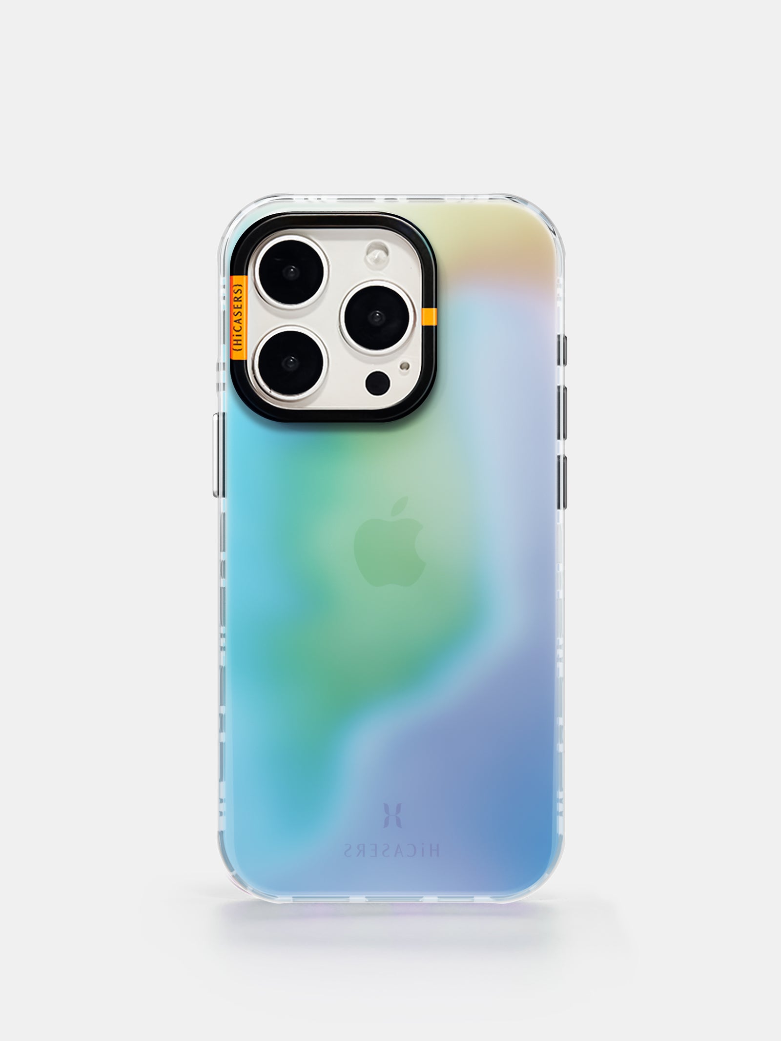 Watercolor Wash Iridescent Phone Case - Green & Purple Ombre Design | Trendy Protective Cover for iPhone & Samsung | Perfect for Everyday Use, Travel & Gifting