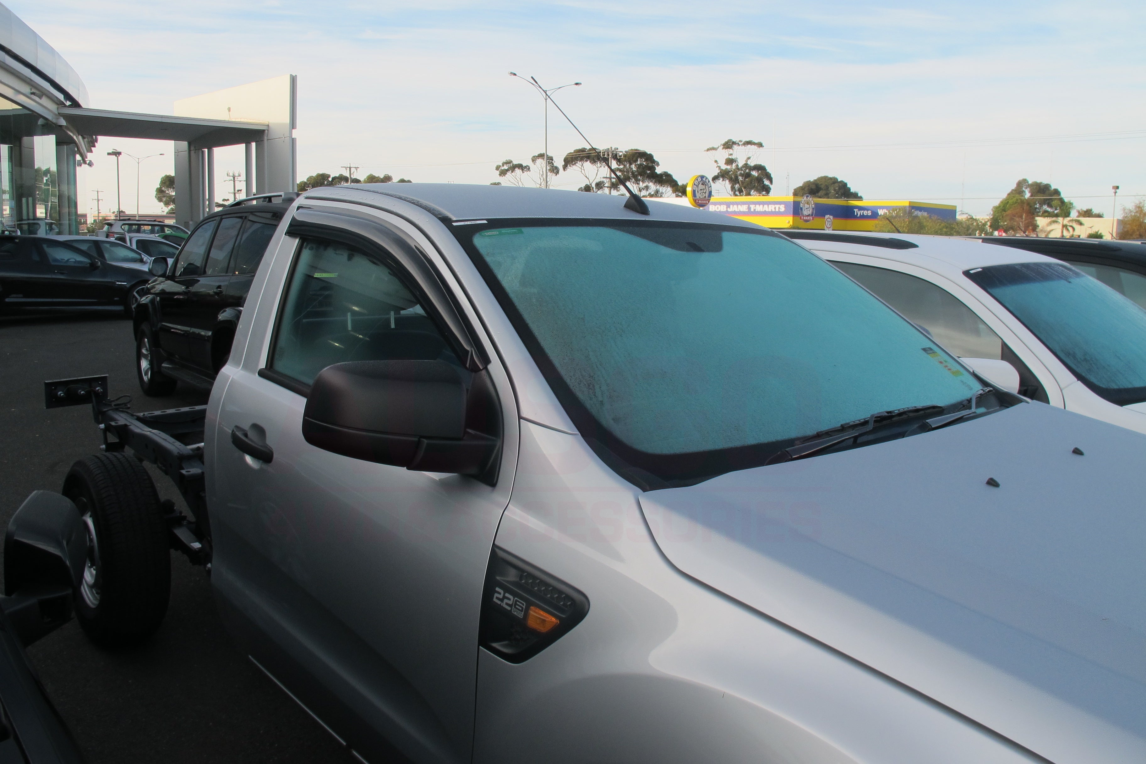 Weather Shields for Mazda BT50 BT 50 UP Series Single Cab 2011-2020 | Rain Guards & Window Deflectors | Perfect for Off-Roading & All-Weather Protection