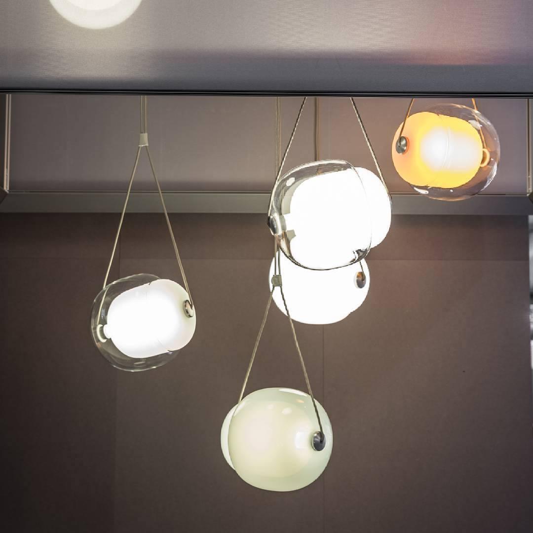 Elegant Cello Glass Pendant Light - Modern Ceiling Lighting Fixture for Dining Room, Kitchen Island & Bedroom Decor
