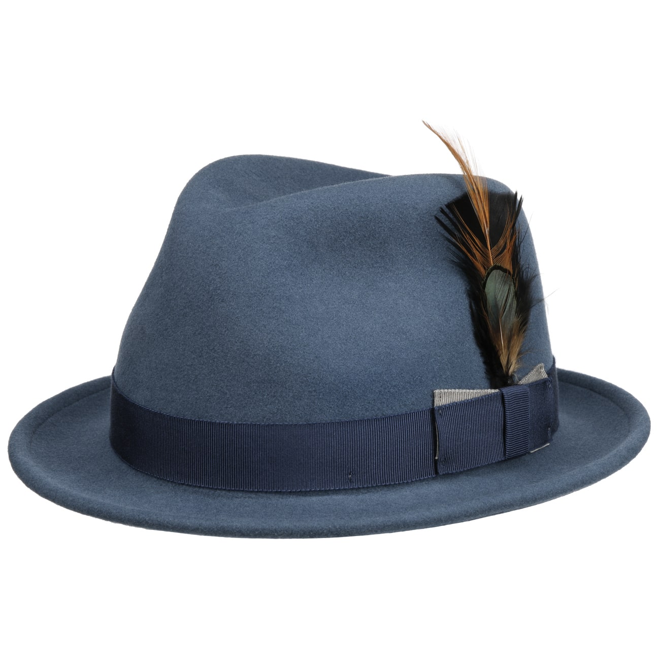 JJ Hats Player Lite Felt - Premium Wool Felt Fedora Hat for Men & Women | Perfect for Outdoor Activities, Casual Wear & Special Occasions