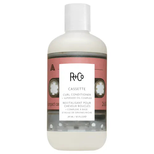 R+Co CASSETTE Curl Conditioner for Curly Hair - Hydrating & Frizz Control Hair Care - Perfect for Daily Curl Definition & Moisture - Salon Quality Curly Hair Products for Women & Men