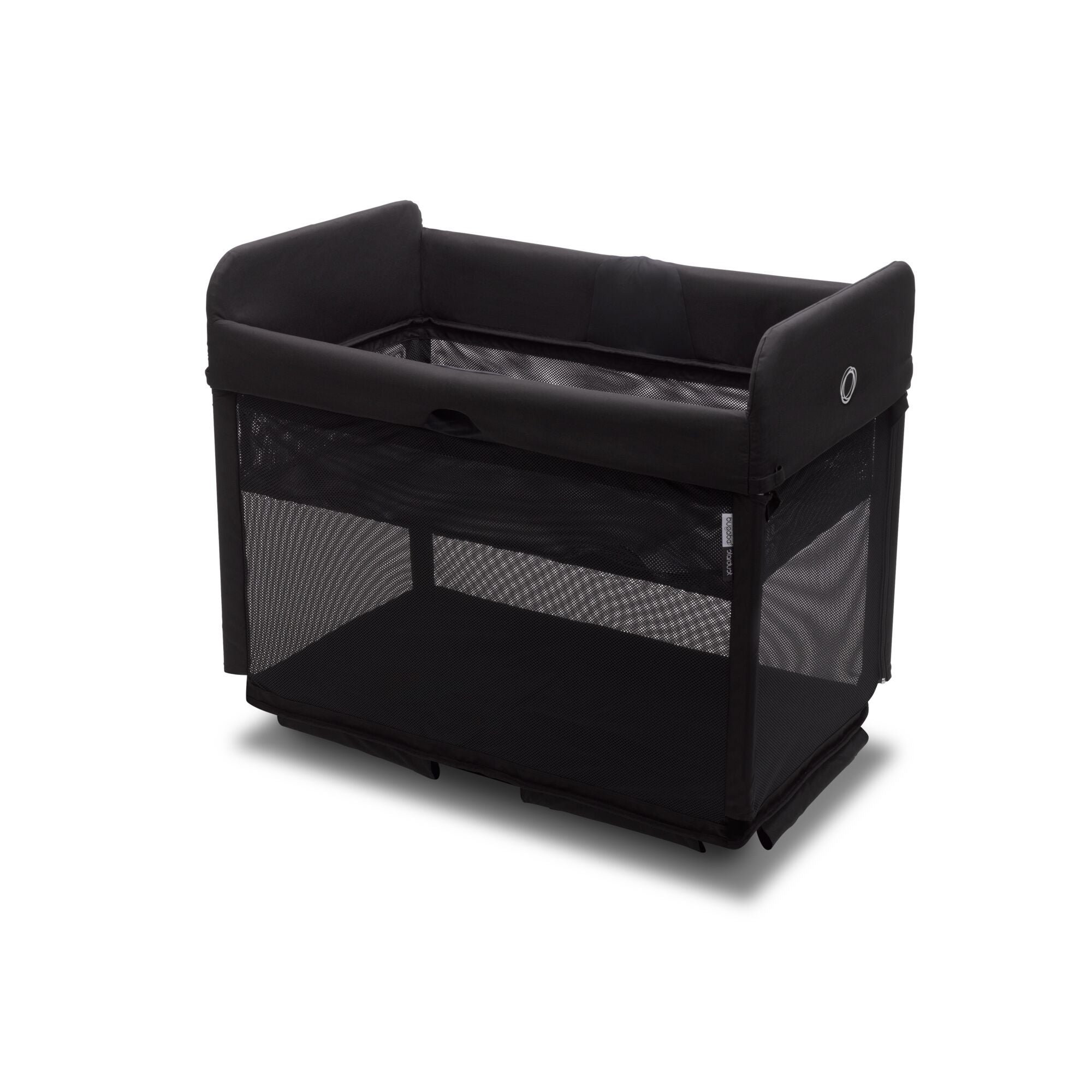 Bugaboo Stardust 2 Level Playard Travel Crib with Fitted Sheets - Portable Baby Bassinet for Home, Travel & Nursery | Lightweight Compact Design for Easy Setup