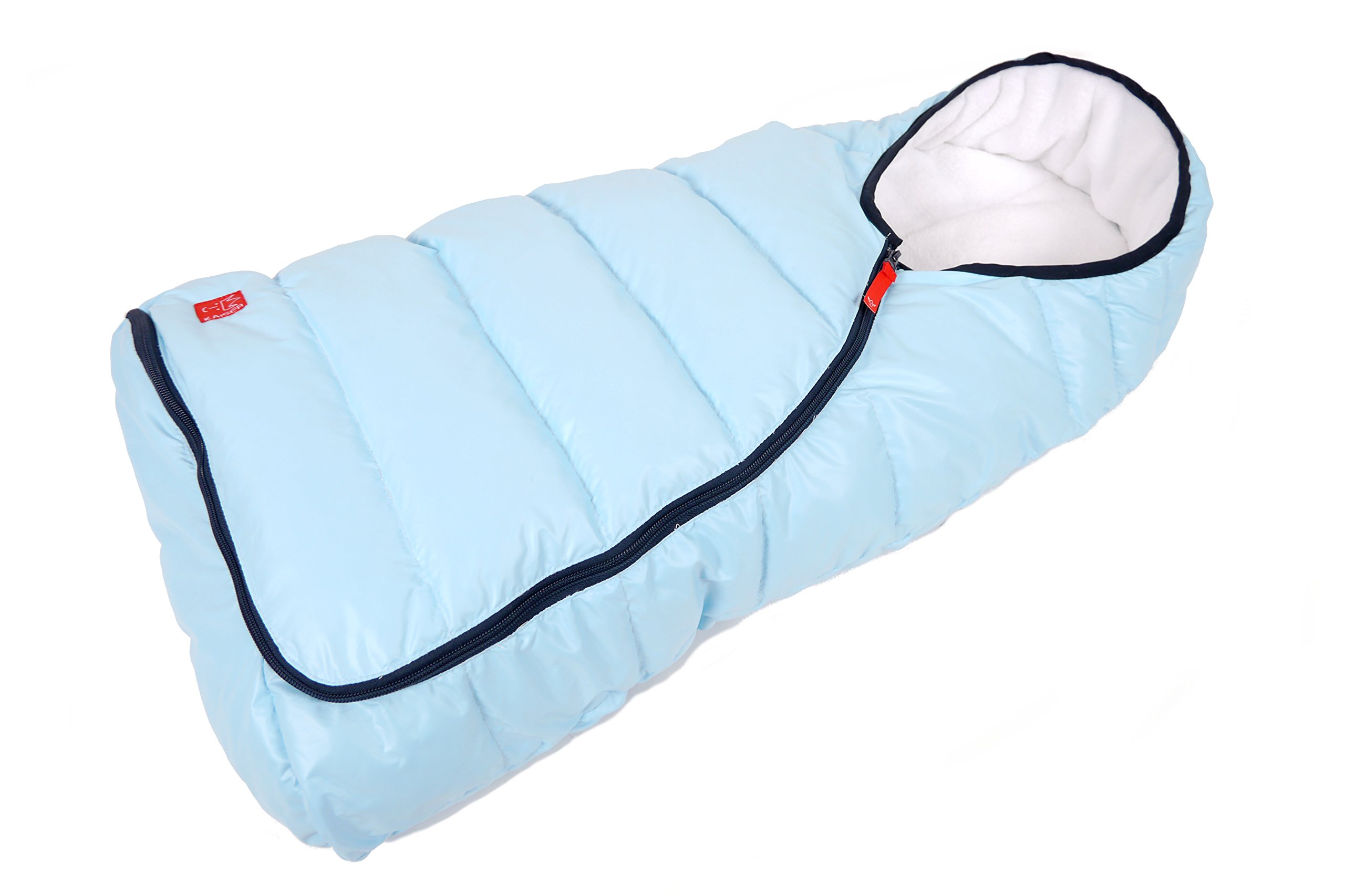 Eskimo Baby Seat Footmuff - Warm Winter Stroller Cover for Infants & Toddlers, Sky Blue - Perfect for Strollers, Car Seats & Outdoor Adventures