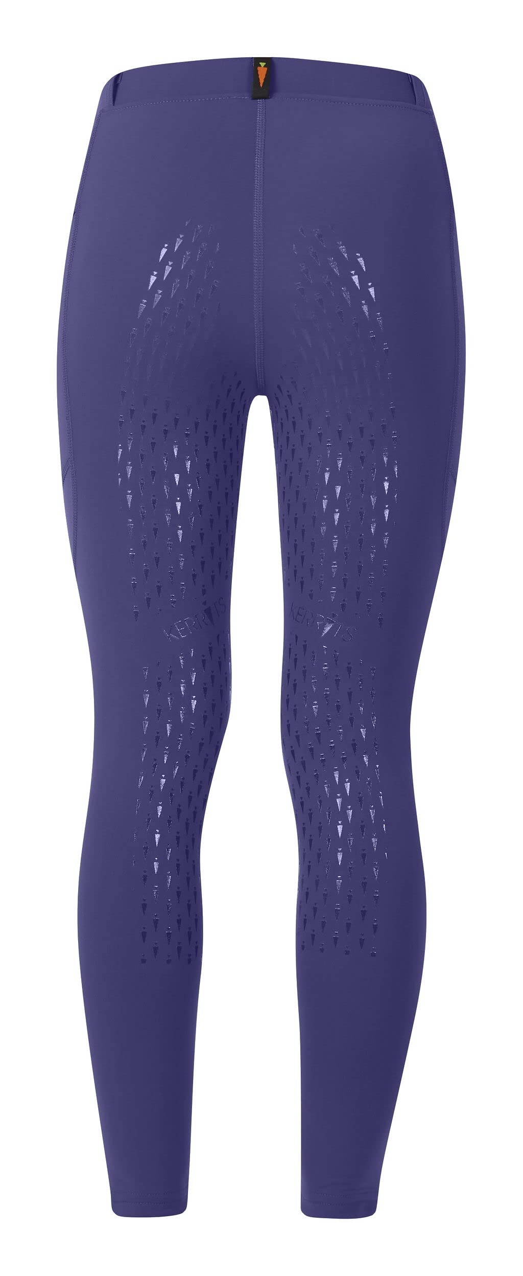 Kerrits Kids Ice Fil Full Seat Horse Riding Tech Tights - Cooling Breathable Equestrian Leggings with Pockets for Summer | Perfect for Young Riders in Warm Weather