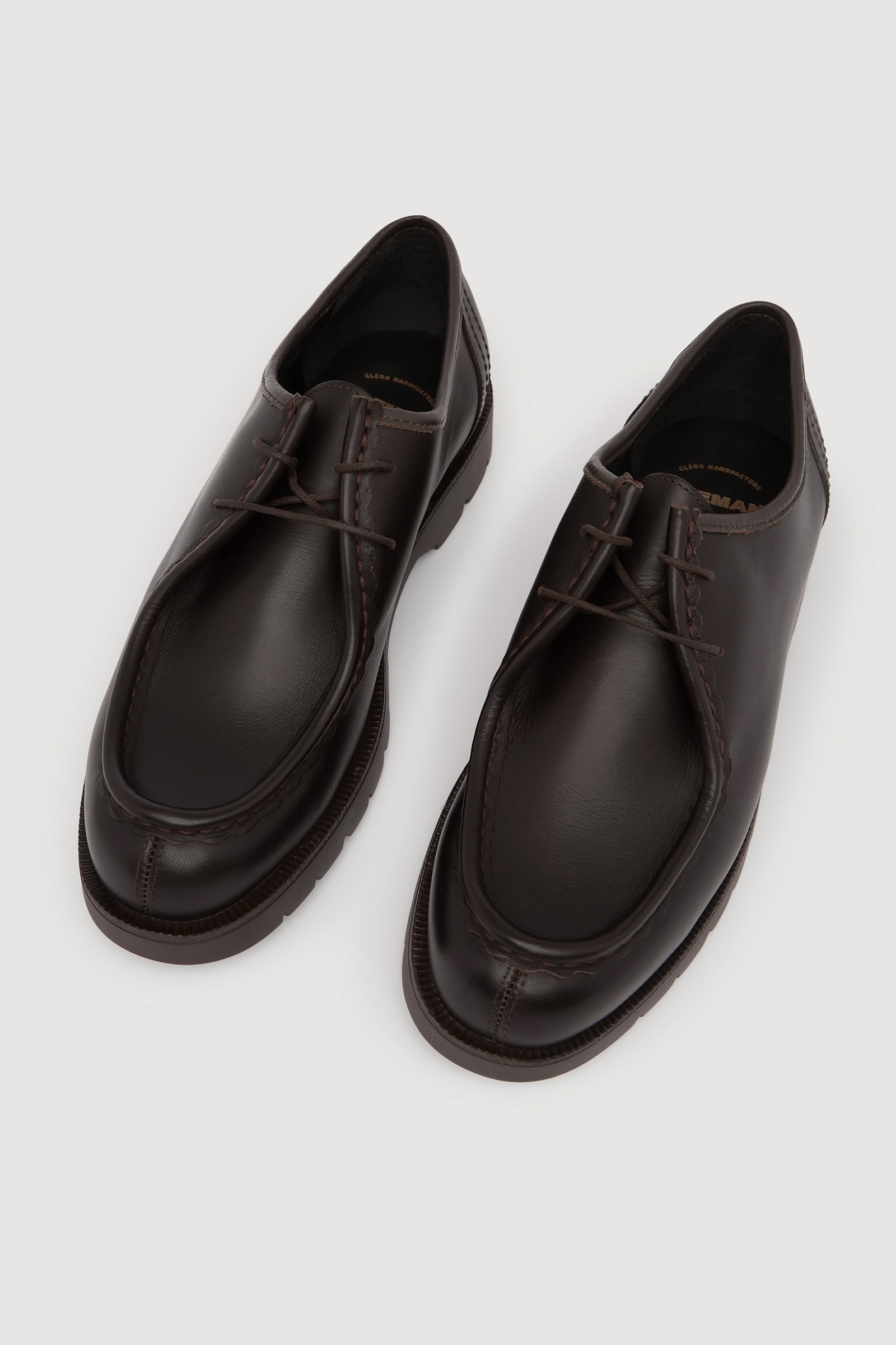 Kleman Padror Marron Leather Loafers for Men - Comfortable & Stylish Slip-On Shoes for Casual Wear, Office & Travel