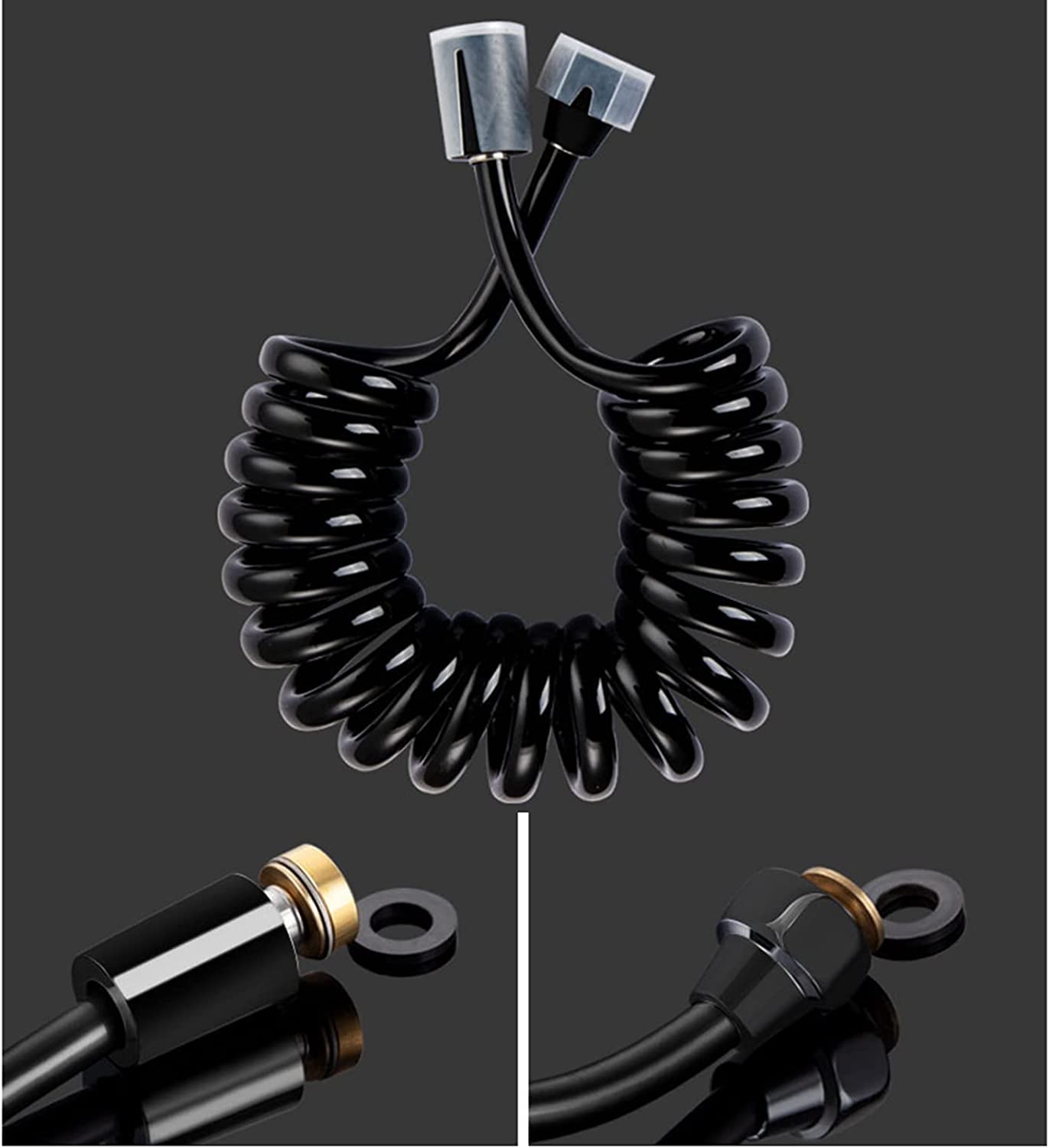 **Premium Brass Handheld Sprayer for Toilet - Adjustable Black Diaper Sprayer with Hose for Feminine Wash, Pet Cleaning & Baby Cloth Rinsing | Portable Bathroom Faucet for Hygiene & Convenience**    *(Perfect for Baby Care, Pet Grooming, Feminine Hygiene & Household Cleaning)*