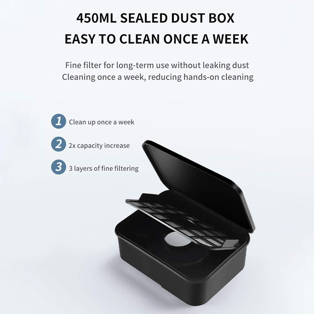SHLUTESOY ES300 Robot Vacuum Cleaner - 3-in-1 Smart Automatic Rechargeable Sweeper with Strong Suction, White - Perfect for Hardwood Floors, Carpets & Pet Hair Removal