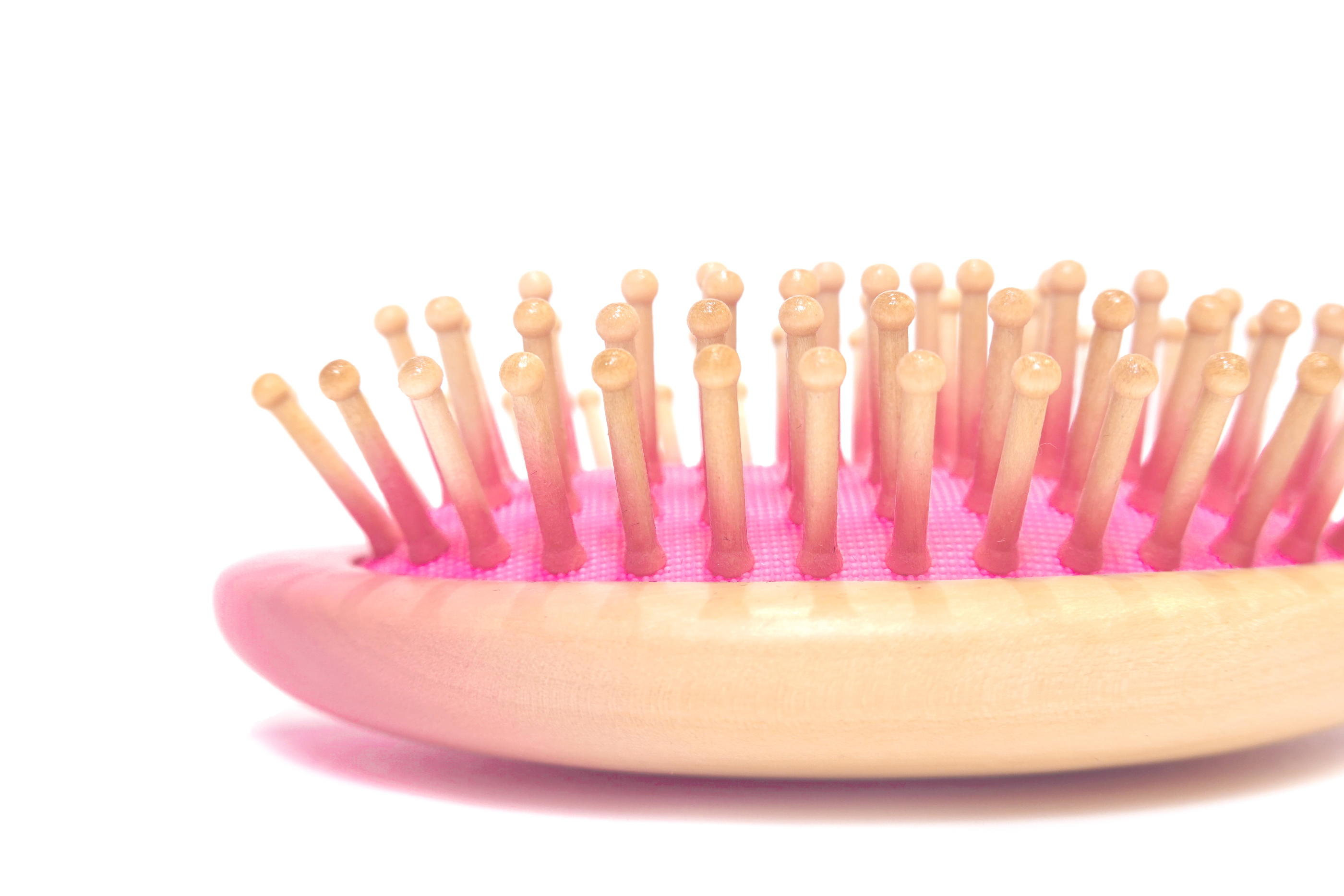 Petal Pink Hair Brush for Women - Detangling & Styling Hair Brush for Smooth, Shiny Hair - Perfect for Daily Use, Travel & Salon Styling