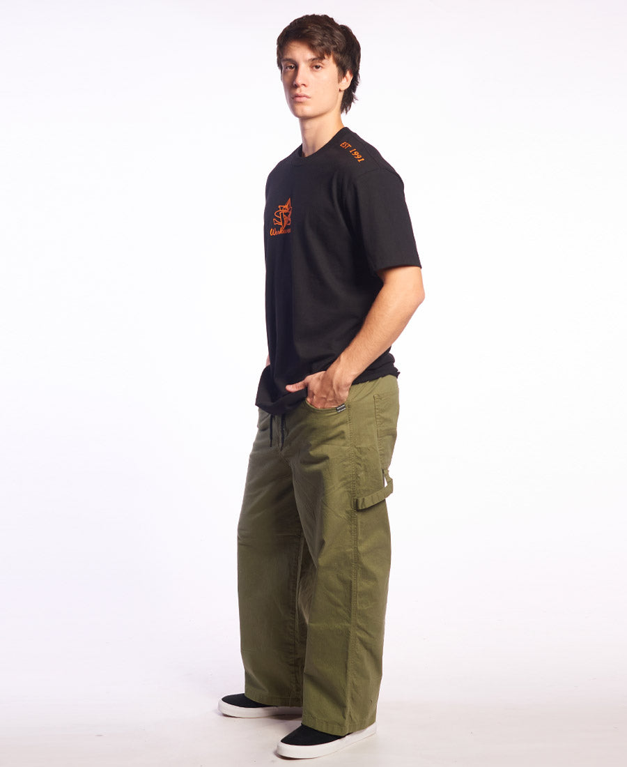 Volcom TE MC Over T-Shirt for Men - Premium Cotton Graphic Tee - Casual Streetwear & Skate Style - Perfect for Everyday Wear, Outings & Skate Sessions