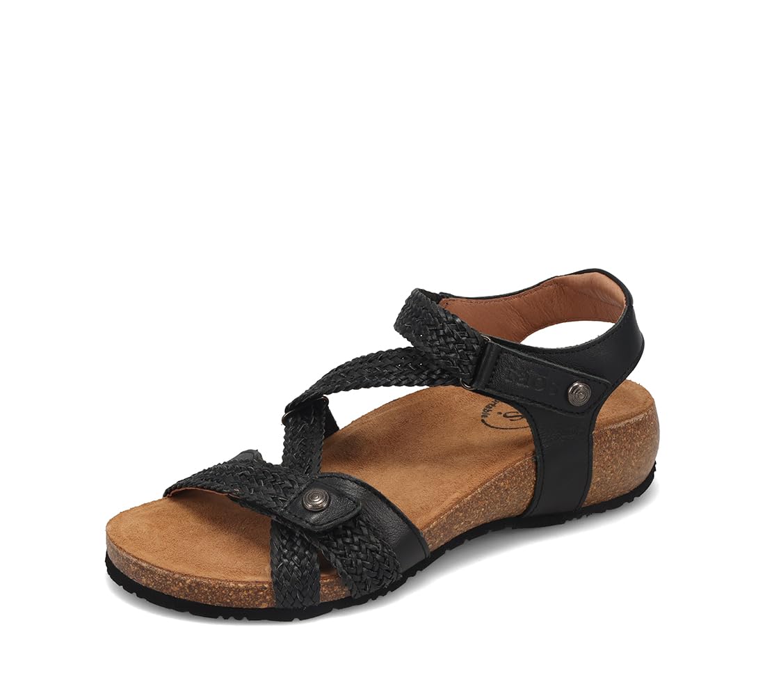 Taos Footwear Women's Trulie Comfortable Arch Support Sandals - Perfect for Walking, Travel & Summer Outfits
