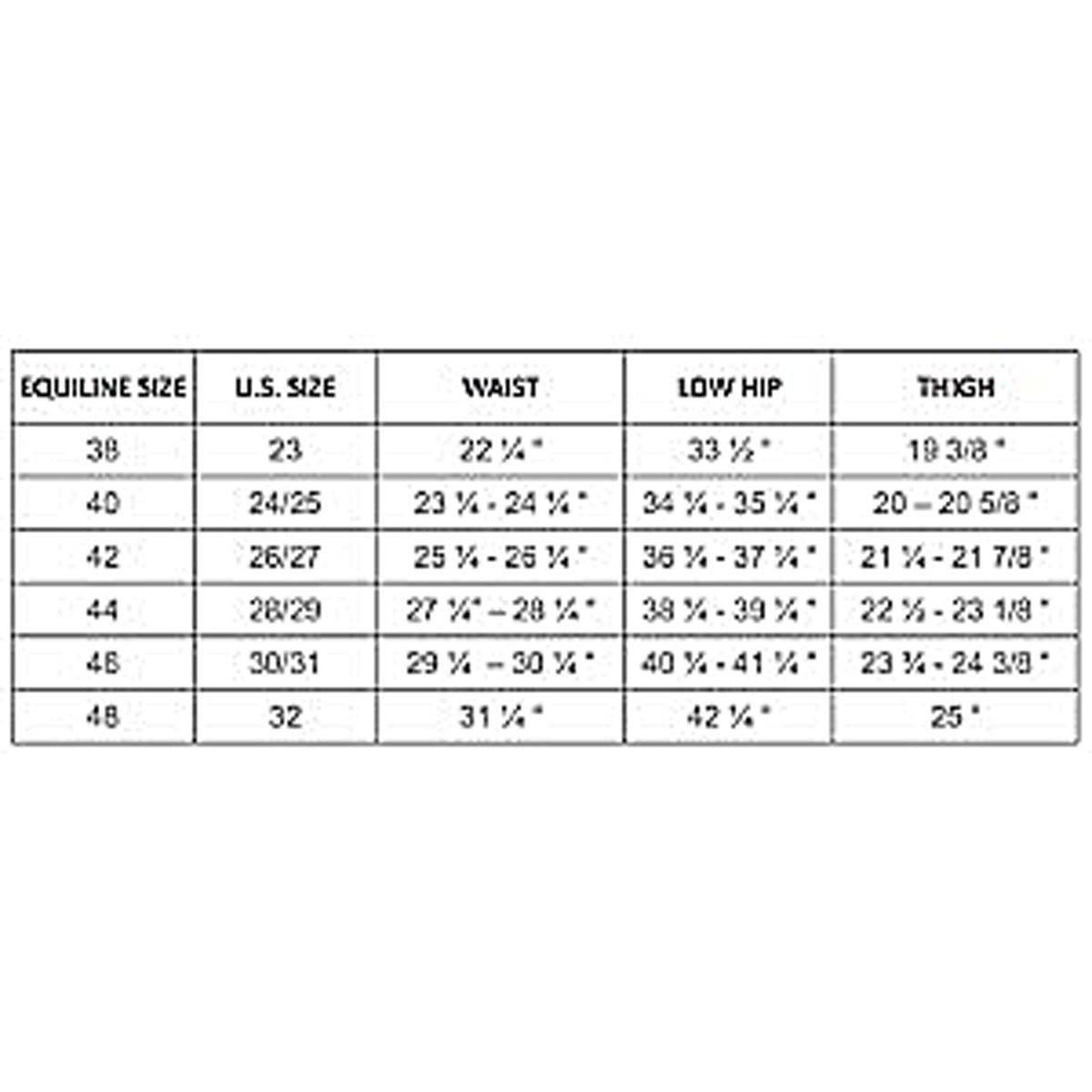 Equiline Women's Ernaek B Move High Waist Knee Grip Breeches - Equestrian Riding Pants for Horseback Riding & Training
