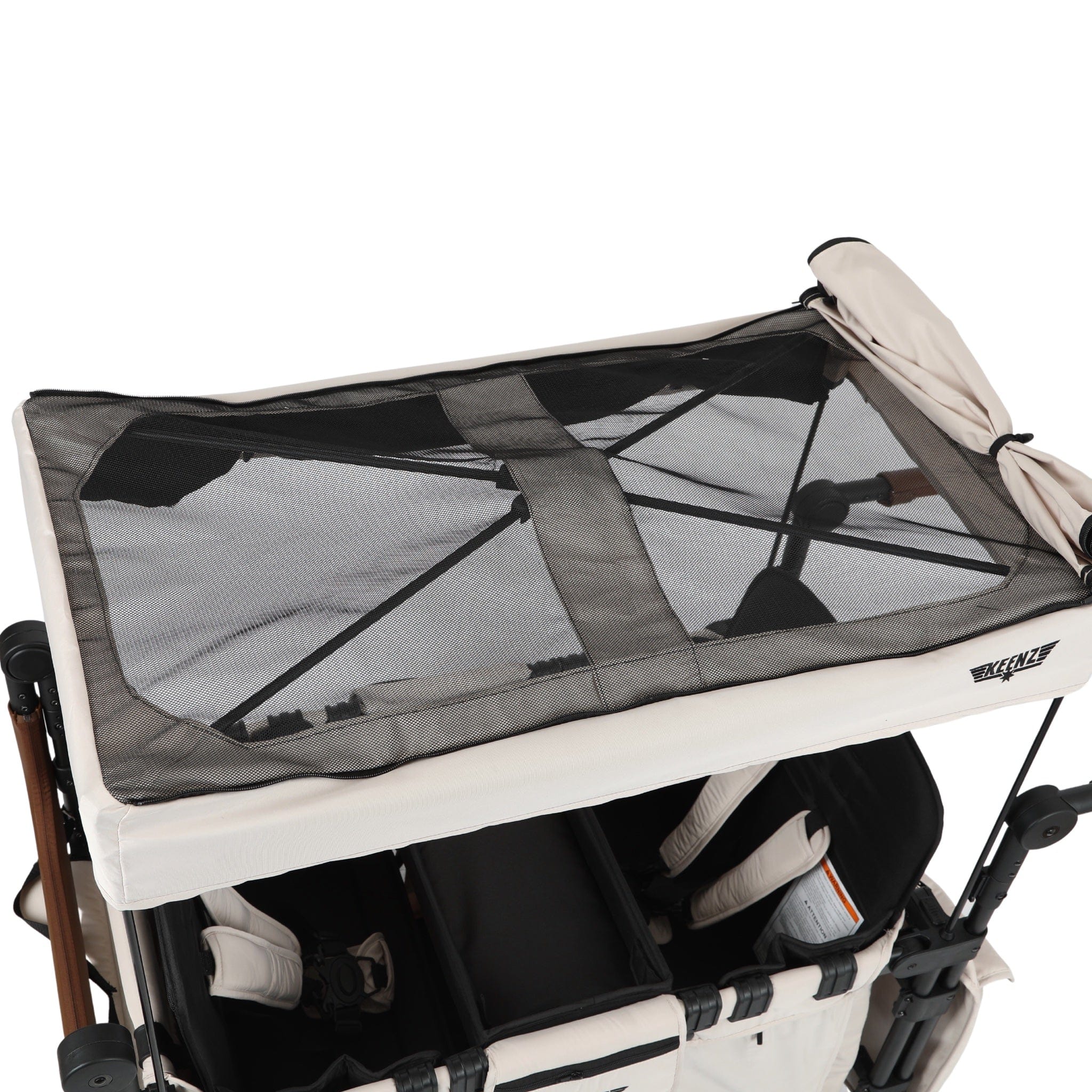 Keenz XC 2.0 2 Passenger Stroller Wagon - Lightweight Foldable All-Terrain Wagon for Kids | Perfect for Beach, Park, Camping & Outdoor Adventures