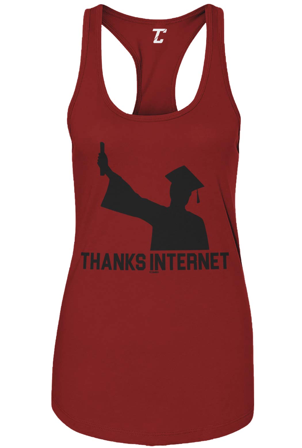 Funny College Graduation Gift Women's Tank Top - Cute & Comfortable Casual Wear for Graduation Parties, Campus Events & Summer Outfits
