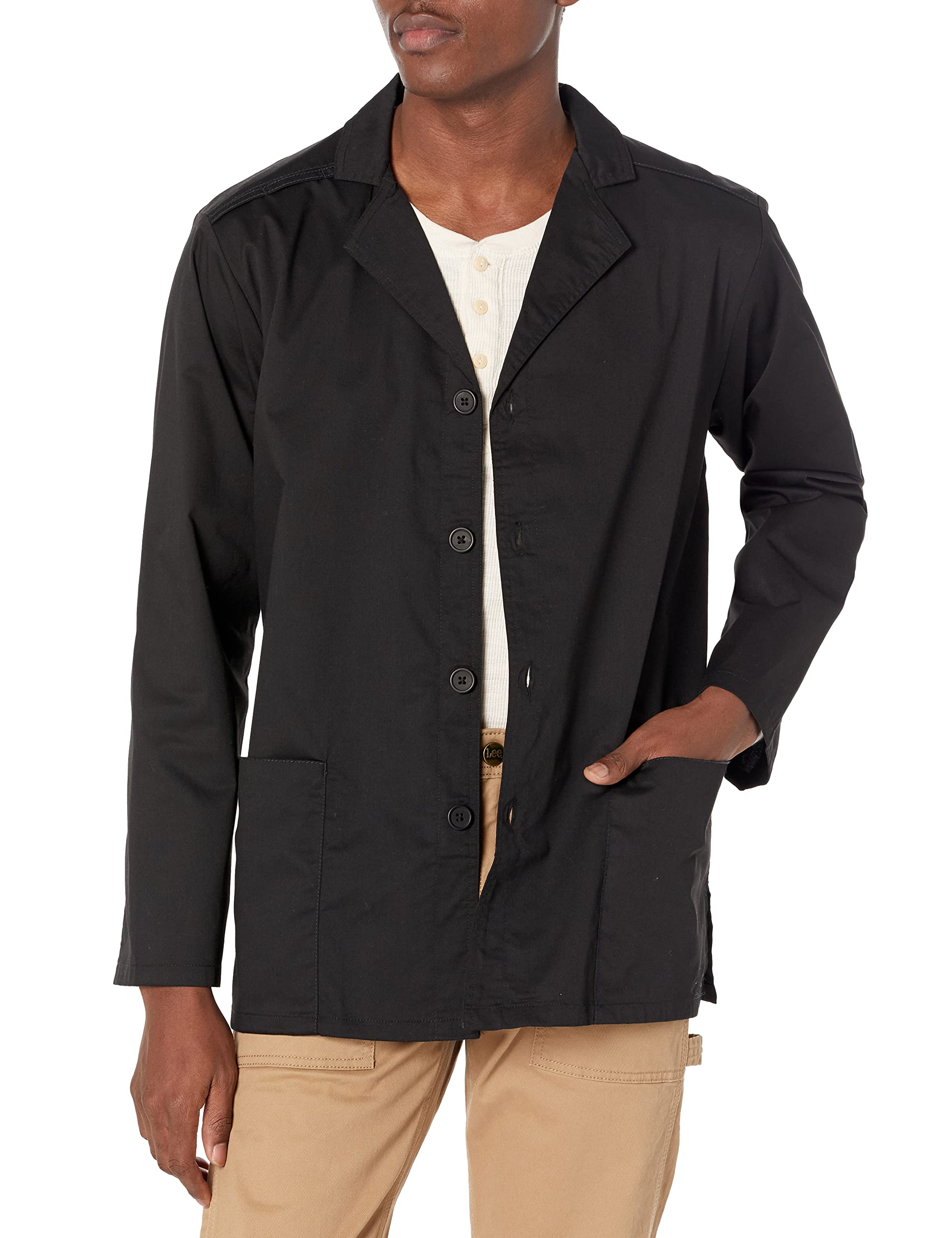 WonderWink Men's Professional Blazer Jacket - Slim Fit Business Suit Coat for Office, Interviews & Formal Occasions