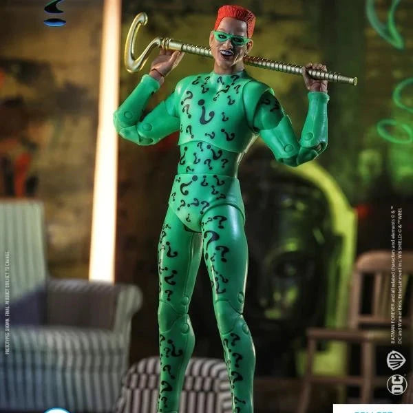Batman Forever DC Multiverse The Riddler Action Figure - Collectible Buildable Nightmare Bat - Perfect for DC Comics Fans & Action Figure Collectors - Great for Display, Play, and Completing Your DC Multiverse Collection