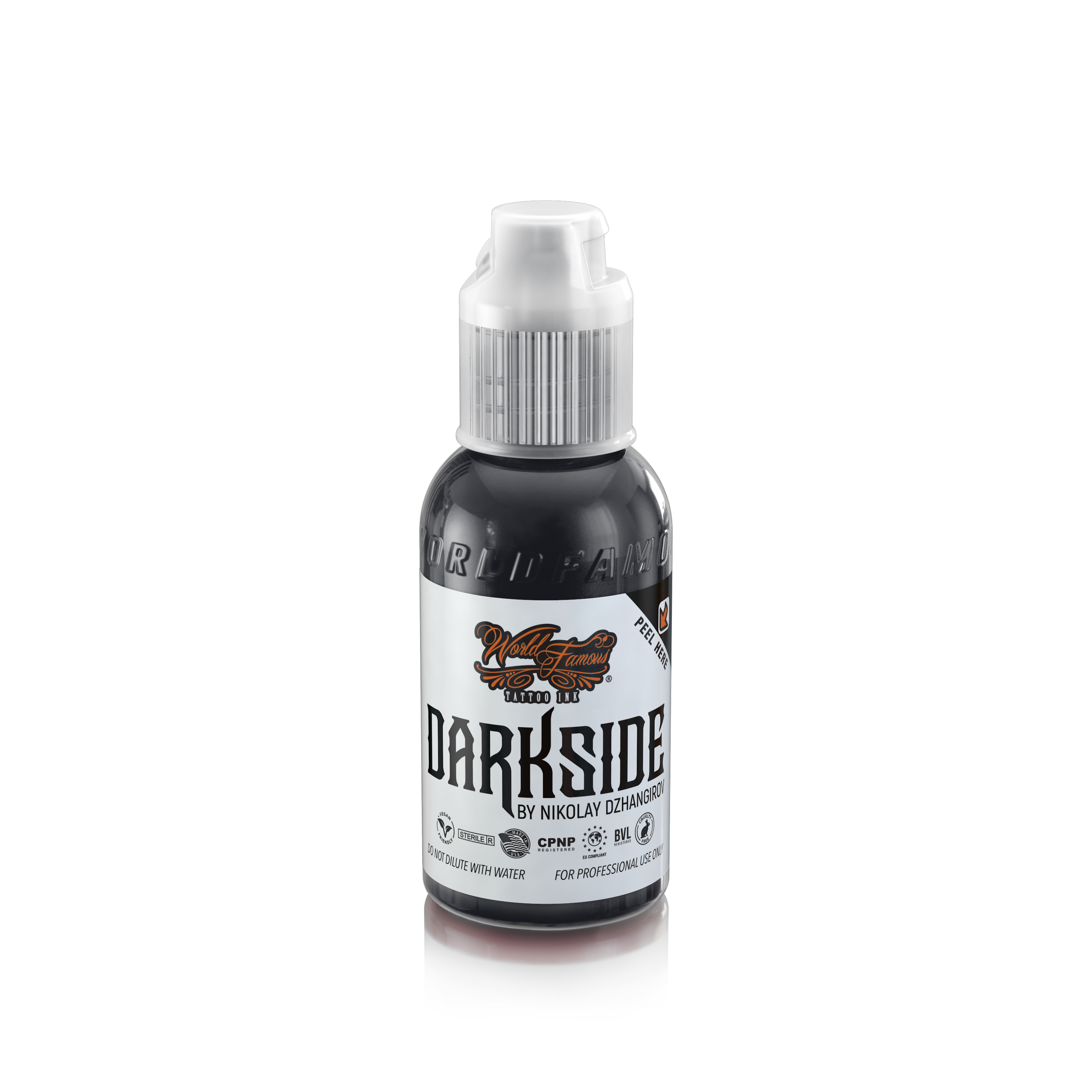Premium Darkside Ink Set by Nikolay Dzhangirov - World Famous Tattoo Artist - Professional Tattoo Ink Kit for Artists & Beginners - Perfect for Tattooing, Body Art & Permanent Makeup