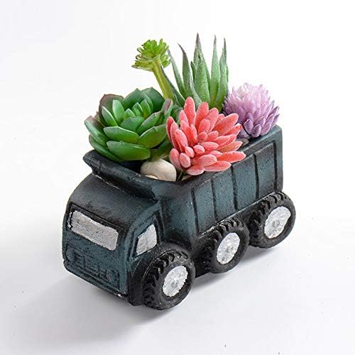 Concrete Flower Pot Silicone Molds - Mini Car Shaped Plant Molds for DIY Home Garden Decor | Perfect for Succulents, Herbs & Small Plants