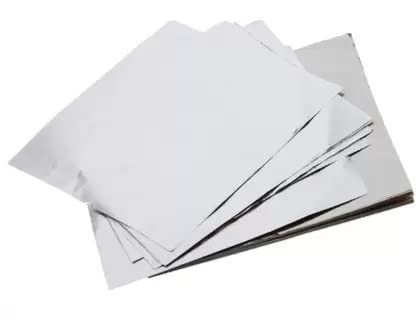 Premium Aluminum Foil Chocolate Wrappers - 8cm x 8cm (3.15
