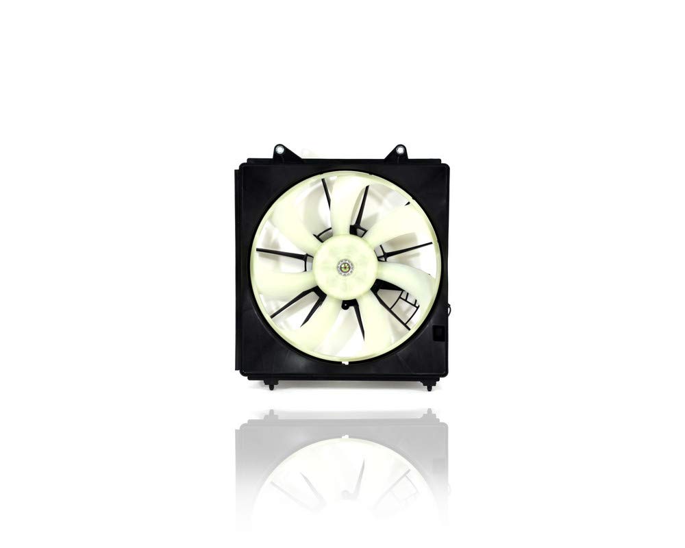 A/C Condenser Fan Assembly Replacement for 2015-2020 Acura TLX 3.5L V6 - Right Side - Compatible with Part Numbers NI3115161 & 386155J2A01 - Pacific Best Inc. - Perfect for AC System Repair and Cooling Performance Enhancement
