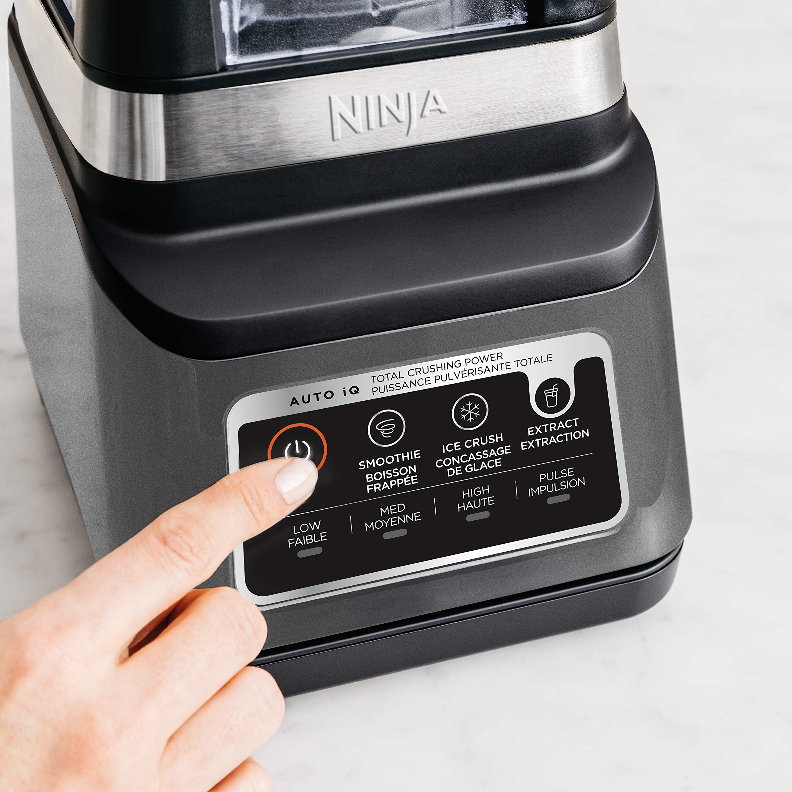 Ninja Professional Plus Blender Duo with Auto-iQ Technology - High Speed 1500W Countertop Blender for Smoothies, Juices & Food Prep - Perfect for Kitchen, Gym & Healthy Lifestyle