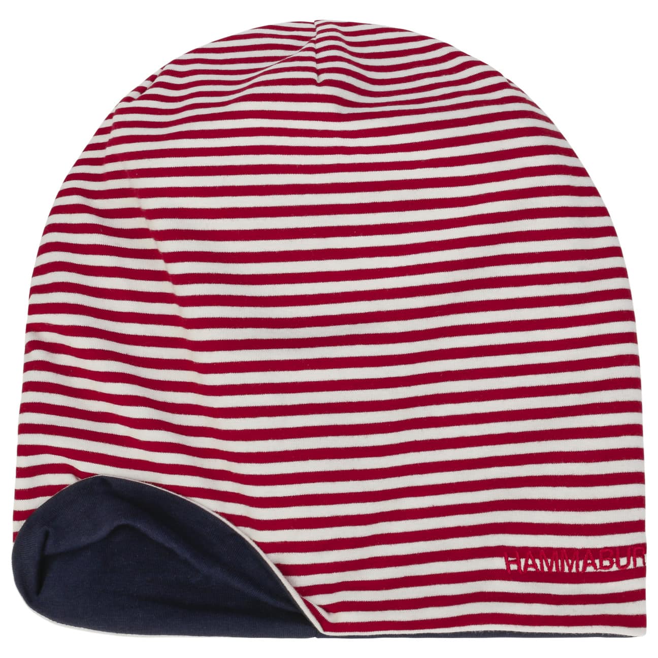 Hammaburg Reversible Long Beanie for Men & Women - Winter Warm Knit Hat - Perfect for Skiing, Hiking, and Cold Weather Activities