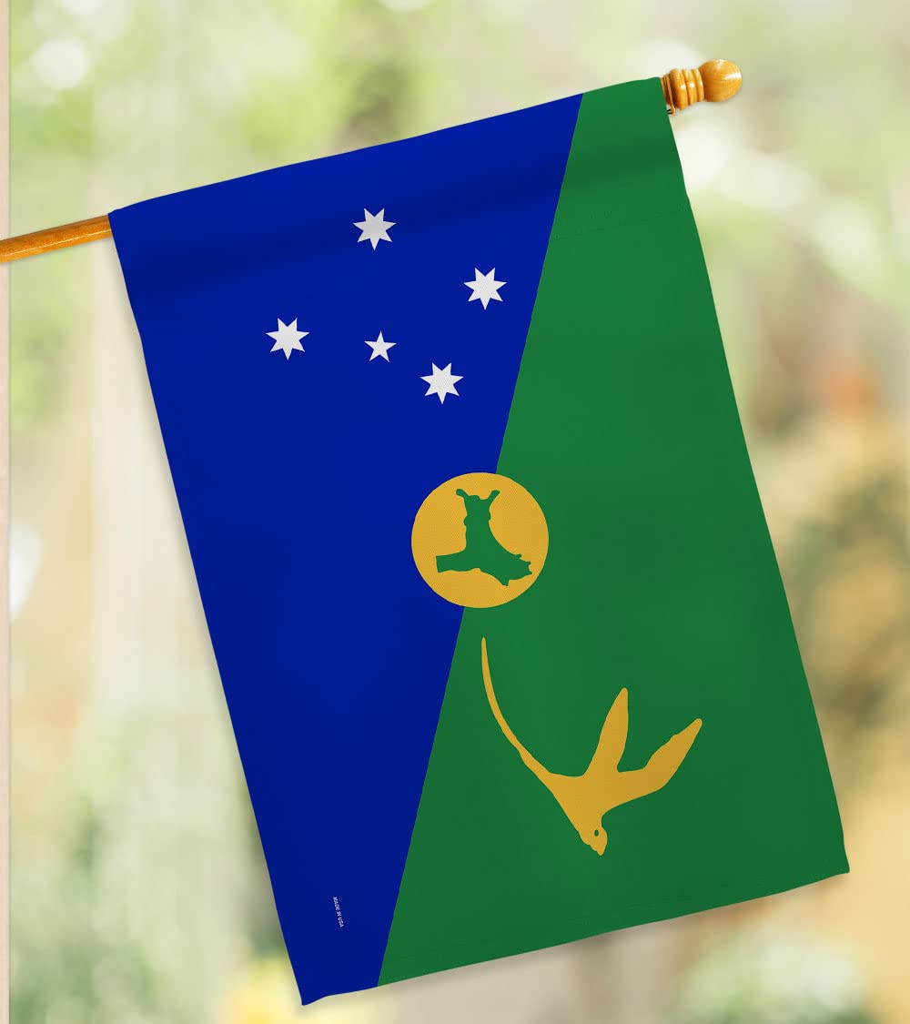 Americana Home & Garden Australia Christmas Island Double-Sided Garden Flag - Regional Territory Banner for Small Yards & Outdoor Decor | Made in USA | Perfect for Holiday Gifts, Patio & Front Yard Decoration