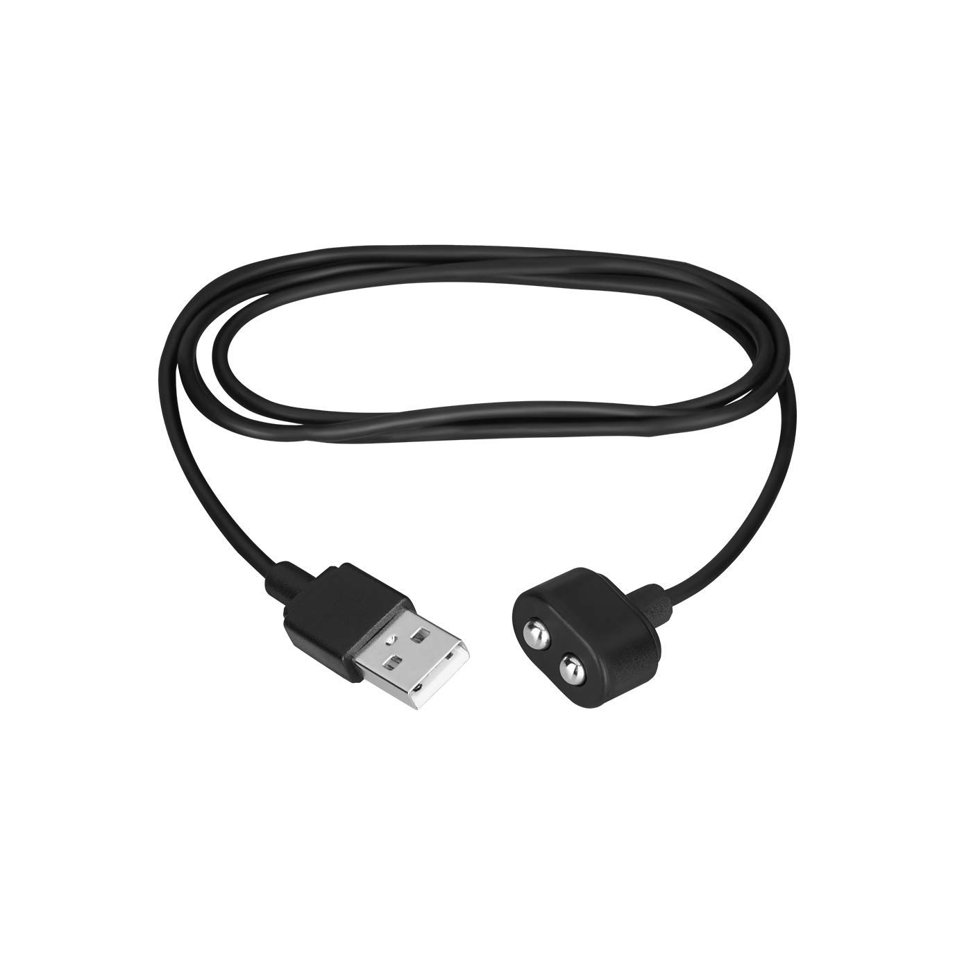 Satisfyer USB Magnetic Charging Cable for Rechargeable Adult Toys - Fast Charging, Secure Connection, Universal Compatibility (Black) - Perfect for Discreet Charging at Home or Travel