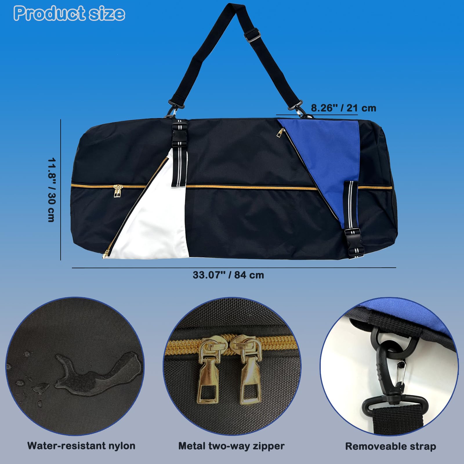 Skateboard Backpack - Adjustable Shoulder Straps Portable Skate Bag for Men & Women - Perfect for Skateboarding, Commuting, and Outdoor Sports Activities
