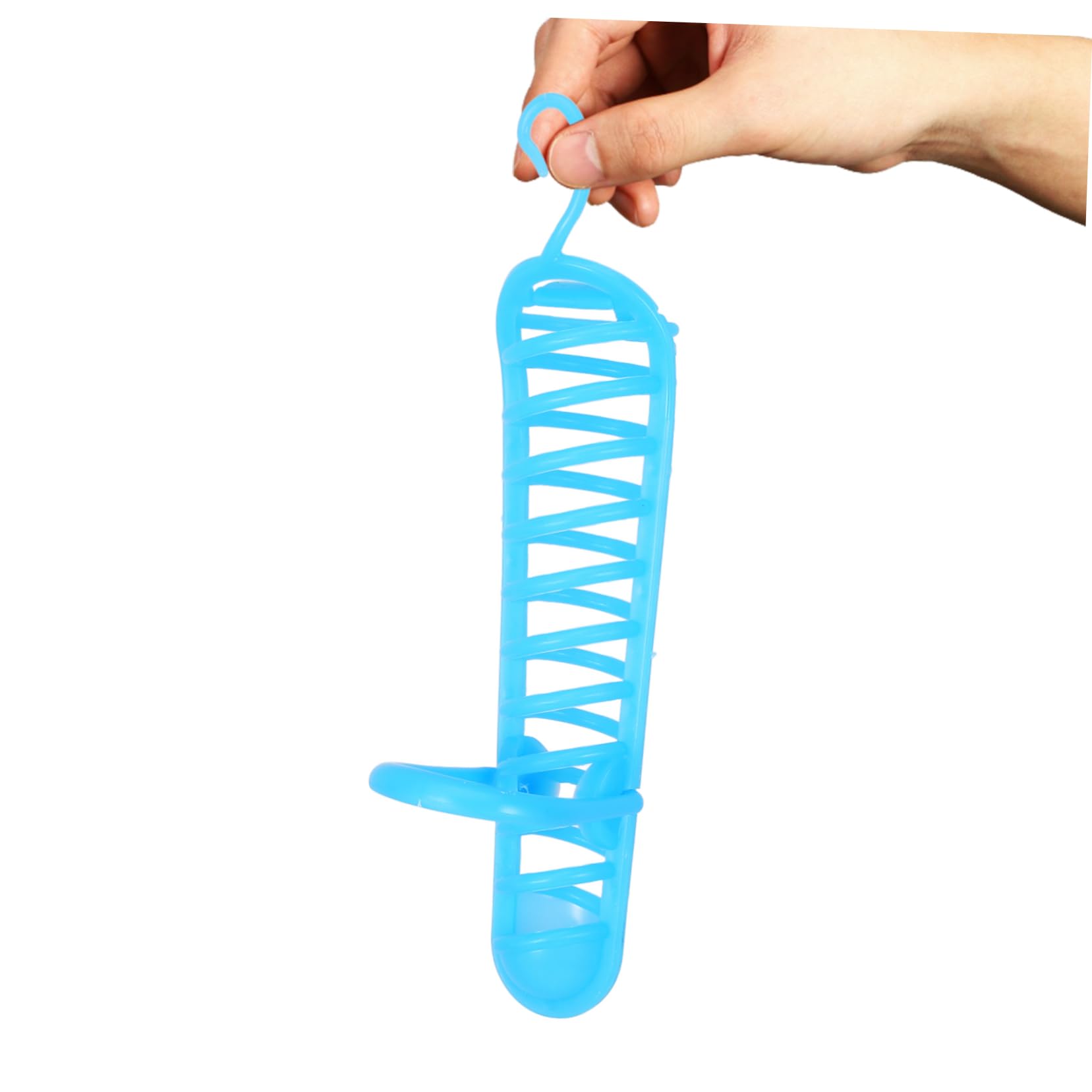 POPETPOP Hanging Bird Foraging Toy - Parrot Food Holder & Treat Dispenser for Parakeets, Cockatiels, Budgies - Cage Accessories with Millet Spray Holder - Perfect for Small Birds' Mental Stimulation & Playtime
