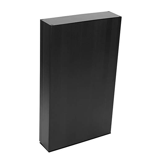 Professional Black Aluminum Project Box for PCB & Circuit Boards - Durable Enclosure for Electronics, DIY Projects & Industrial Use