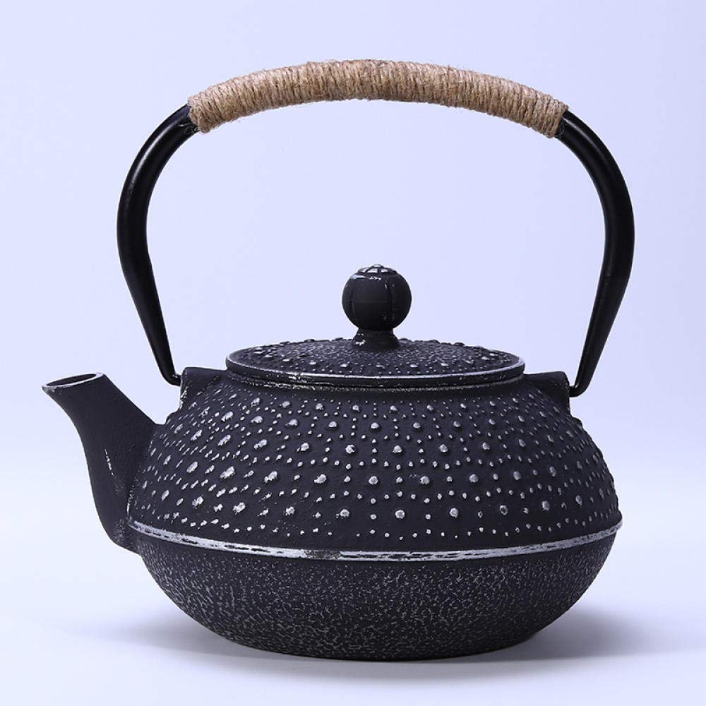 Premium Cast Iron Teapot - Japanese Style Stovetop Kettle with Infuser, 1.2L Capacity for Tea Brewing | Perfect for Home, Office & Outdoor Tea Ceremonies
