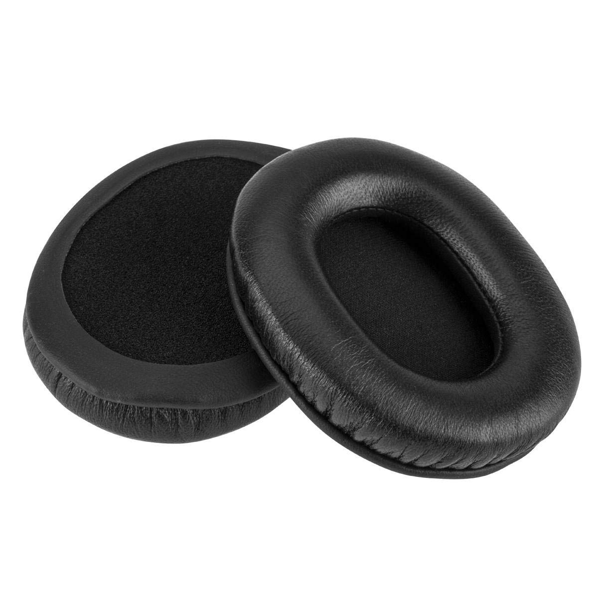 Audio-Technica ATH-M50x Professional Studio Monitor Headphones - Black with Genuine Sheepskin Leather Earpads - Perfect for Music Production, DJing & Audio Mixing