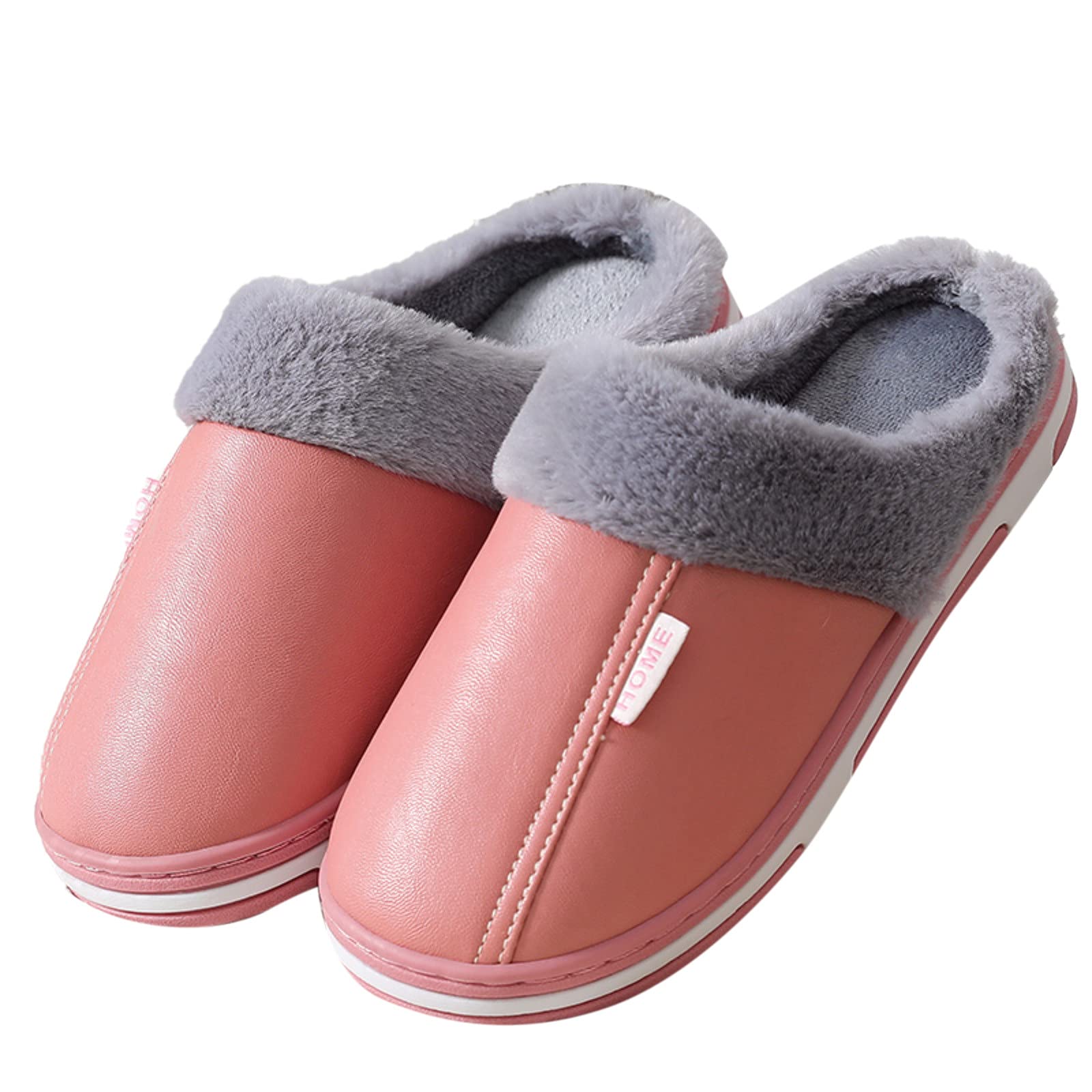 Women's Cozy House Slippers - Soft Plush Indoor/Outdoor Slippers with Breathable Design for Year-Round Comfort | Perfect for Lounging, Running Errands & Home Wear
