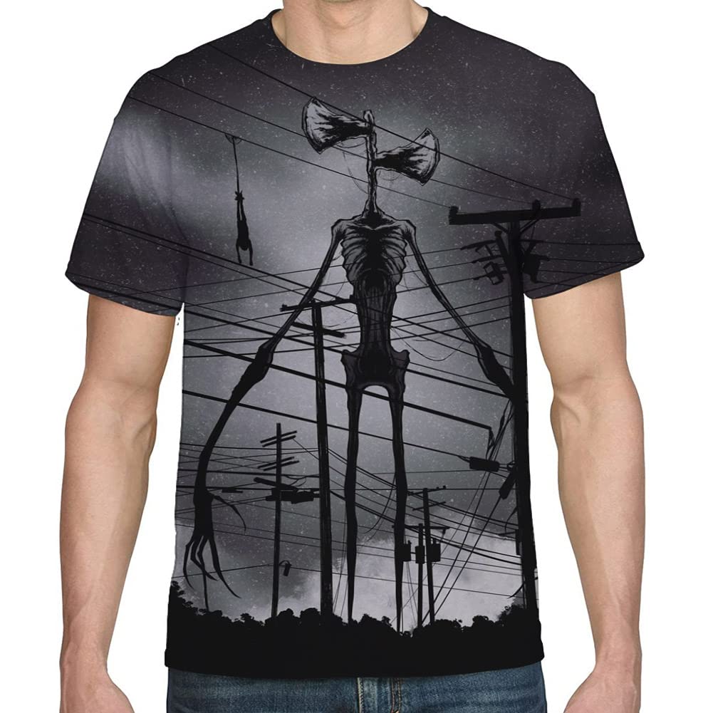 3D Printed Graphic T-Shirt for Men - Comfortable Cotton Tee with Unique Designs - Sizes S to 3XL - Perfect for Casual Wear, Street Style & Everyday Outfits