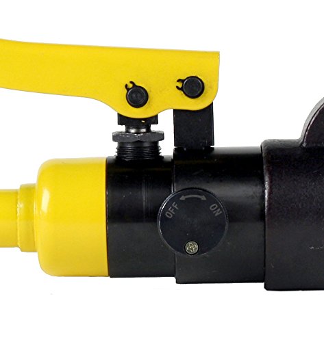 Steel Dragon Tools 22A Portable Hydraulic Rebar Cutter with Extra Blades - Heavy Duty Handheld Rebar Cutting Tool for Construction, Demolition & Steel Reinforcement Projects