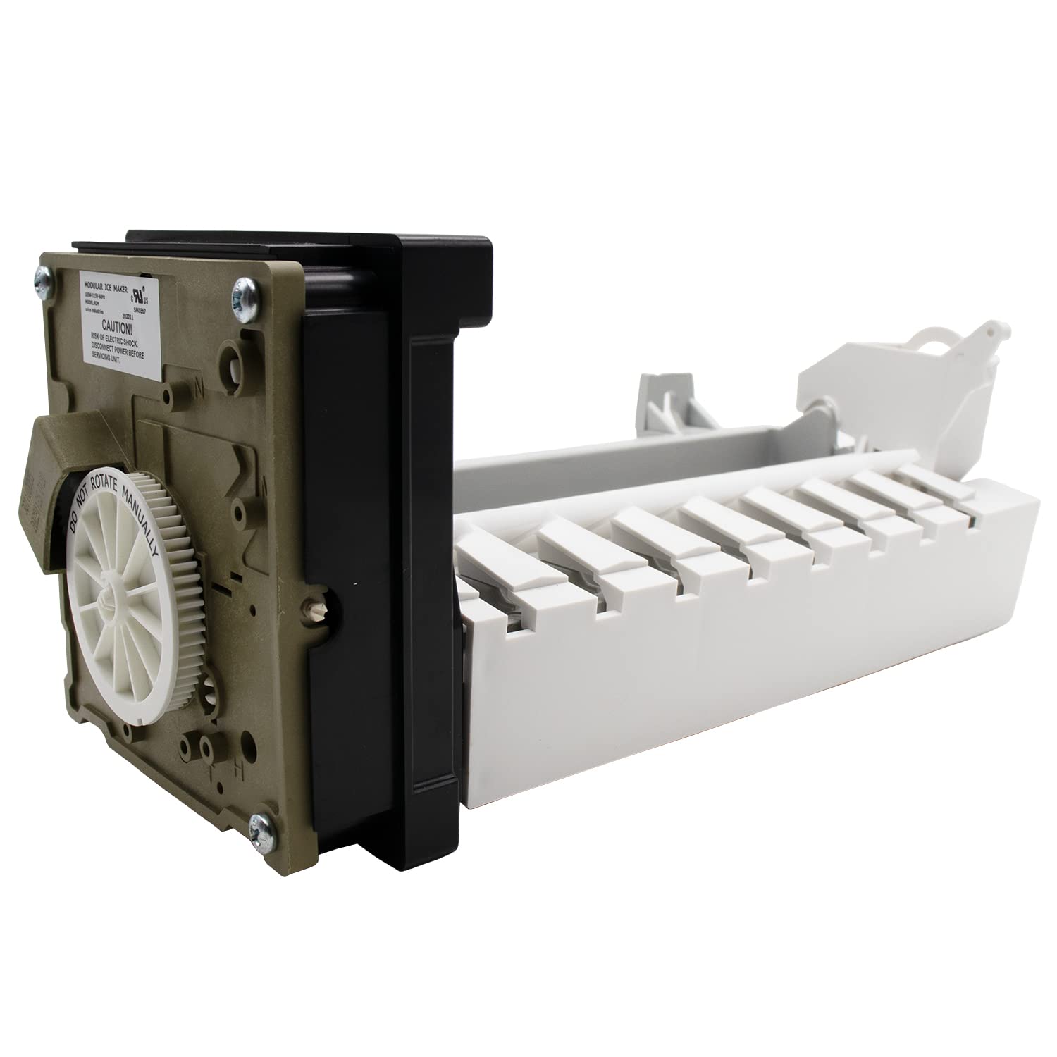 Original Refrigerator Ice Maker Assembly Replacement - Compatible with W10190981 & W10122533 Models - Perfect for Kitchen Appliance Repair & DIY Home Maintenance