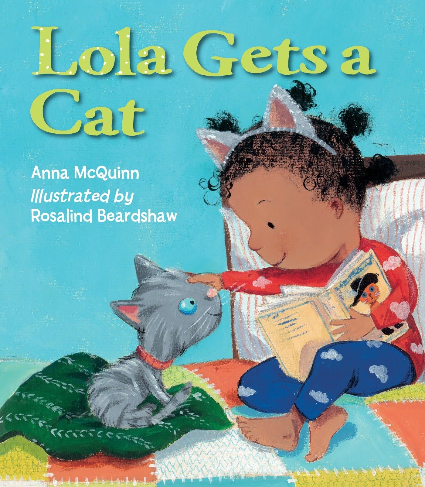 Lola Gets a Cat (Lola Reads) - Children's Picture Book About Pet Adoption & Friendship - Perfect for Storytime, Bedtime Reading & Classroom Activities