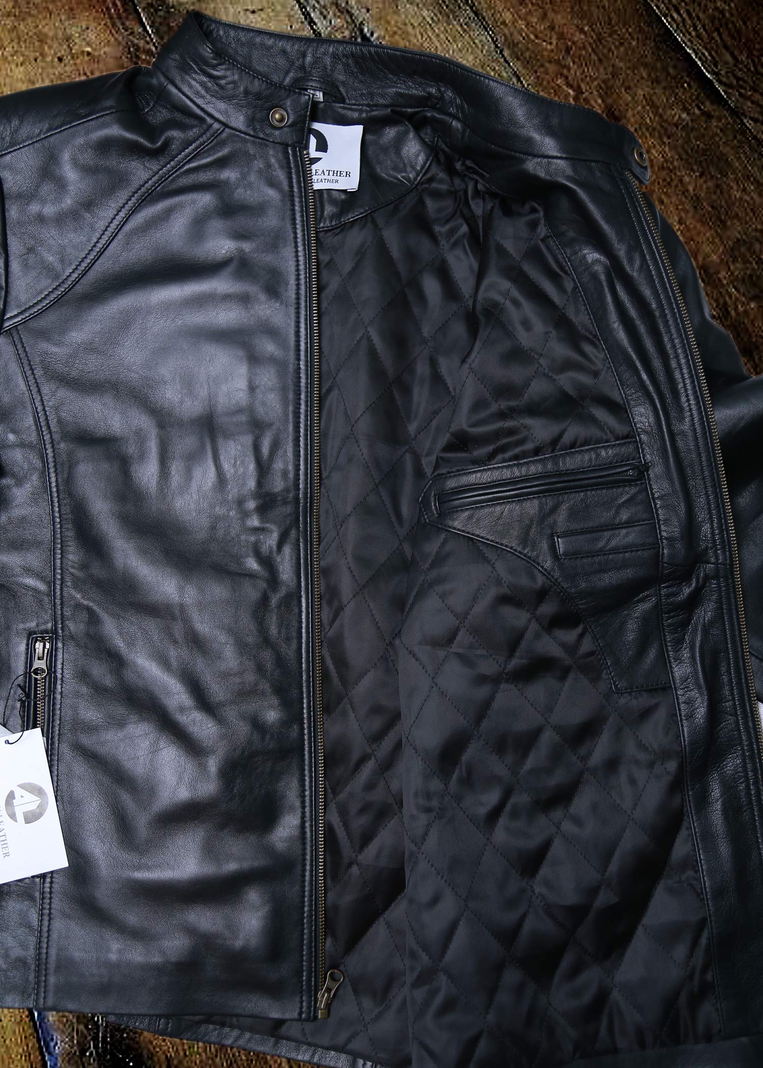 Genuine Black Lambskin Leather Jacket for Men - Stylish Casual & Motorcycle Biker Jacket | Perfect for Riding, Outdoor Adventures & Everyday Wear